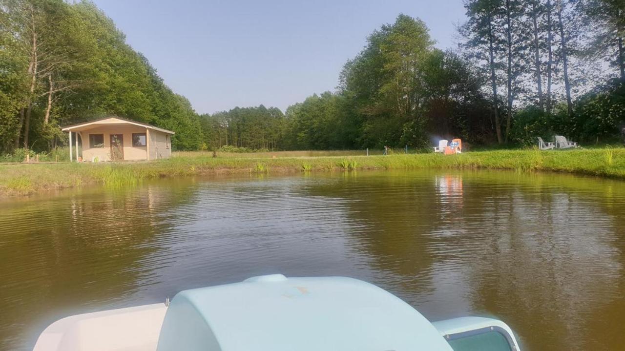 Domek Nad Stawem - Mazury Rozogi Kültér fotó