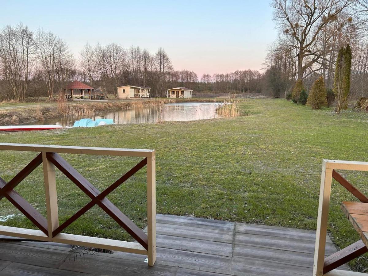 Domek Nad Stawem - Mazury Rozogi Kültér fotó
